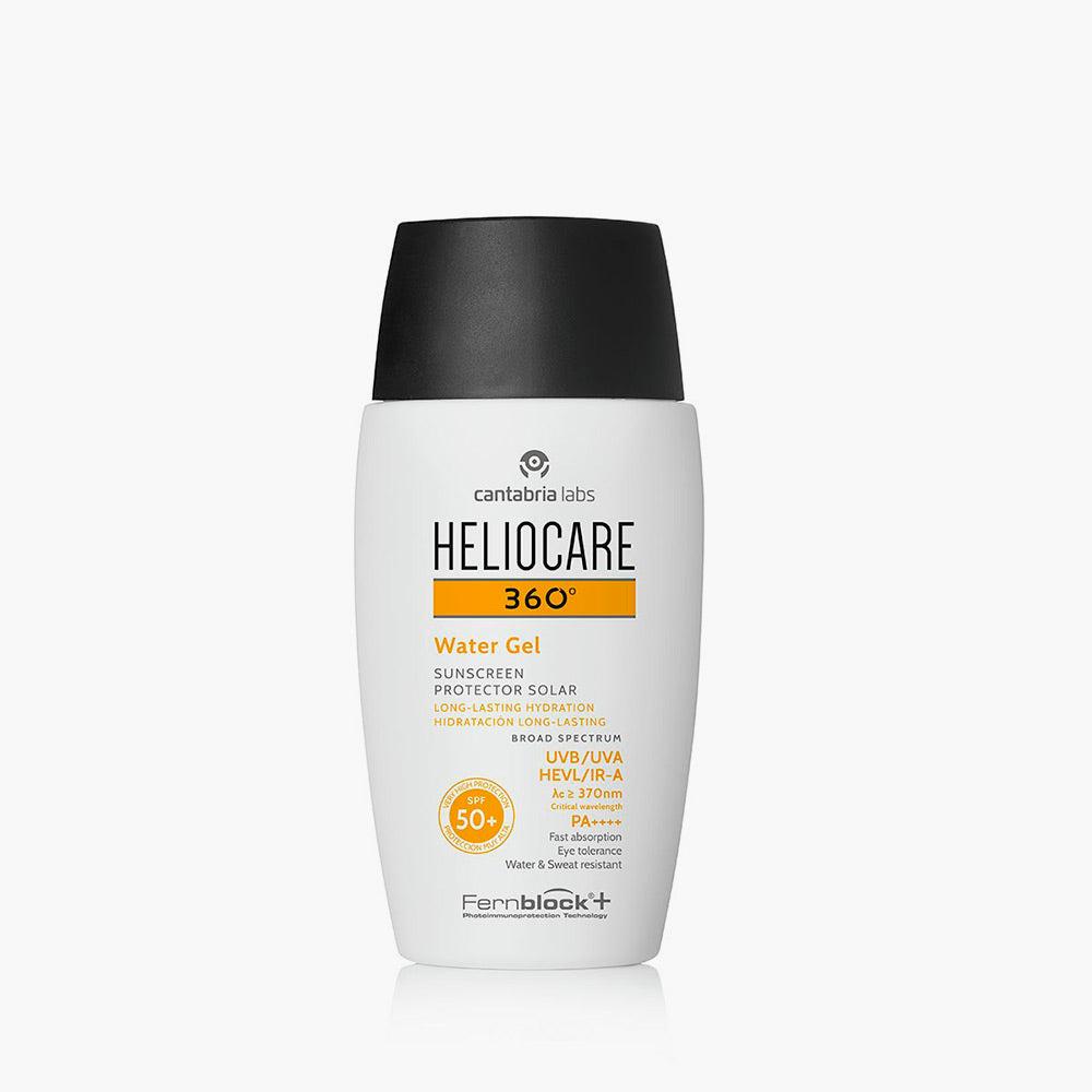 Heliocare 360 Water Gel SPF50+ – ultralet ansigtssolcreme mod UVA, UVB, infrarød og synligt lys