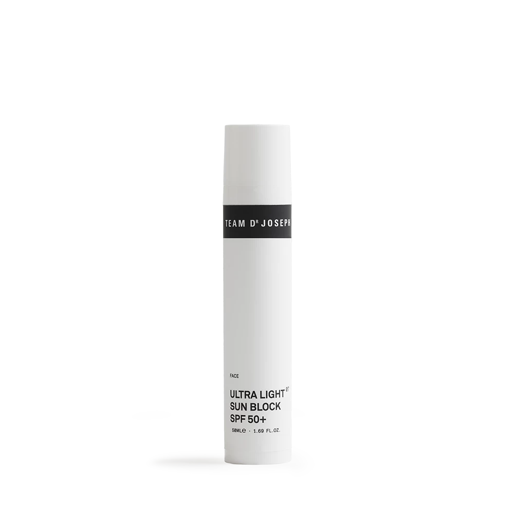 Team Dr. Joseph Ultra Light Sun Block SPF50+ 50ml – mineralsk solcreme