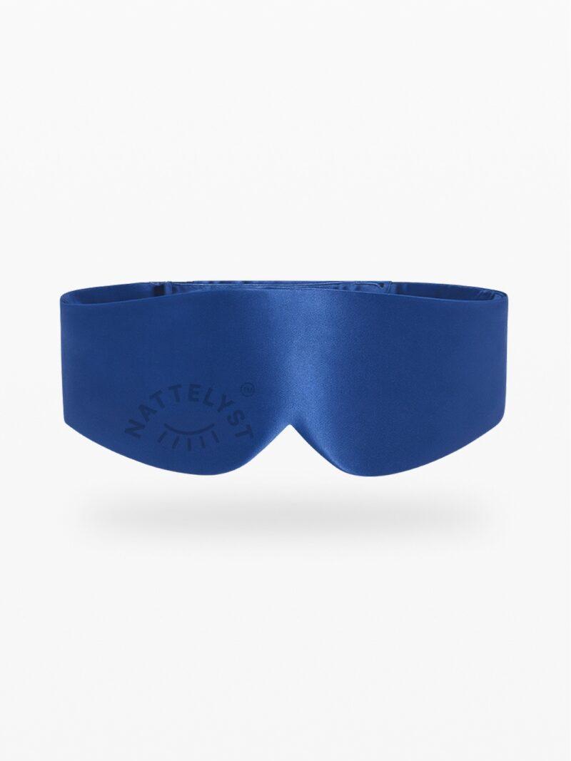 Nattelyst Mögli Sovemaske i 100% Mulberry silke med 3D øjenkamre og fuldstændig mørklægning