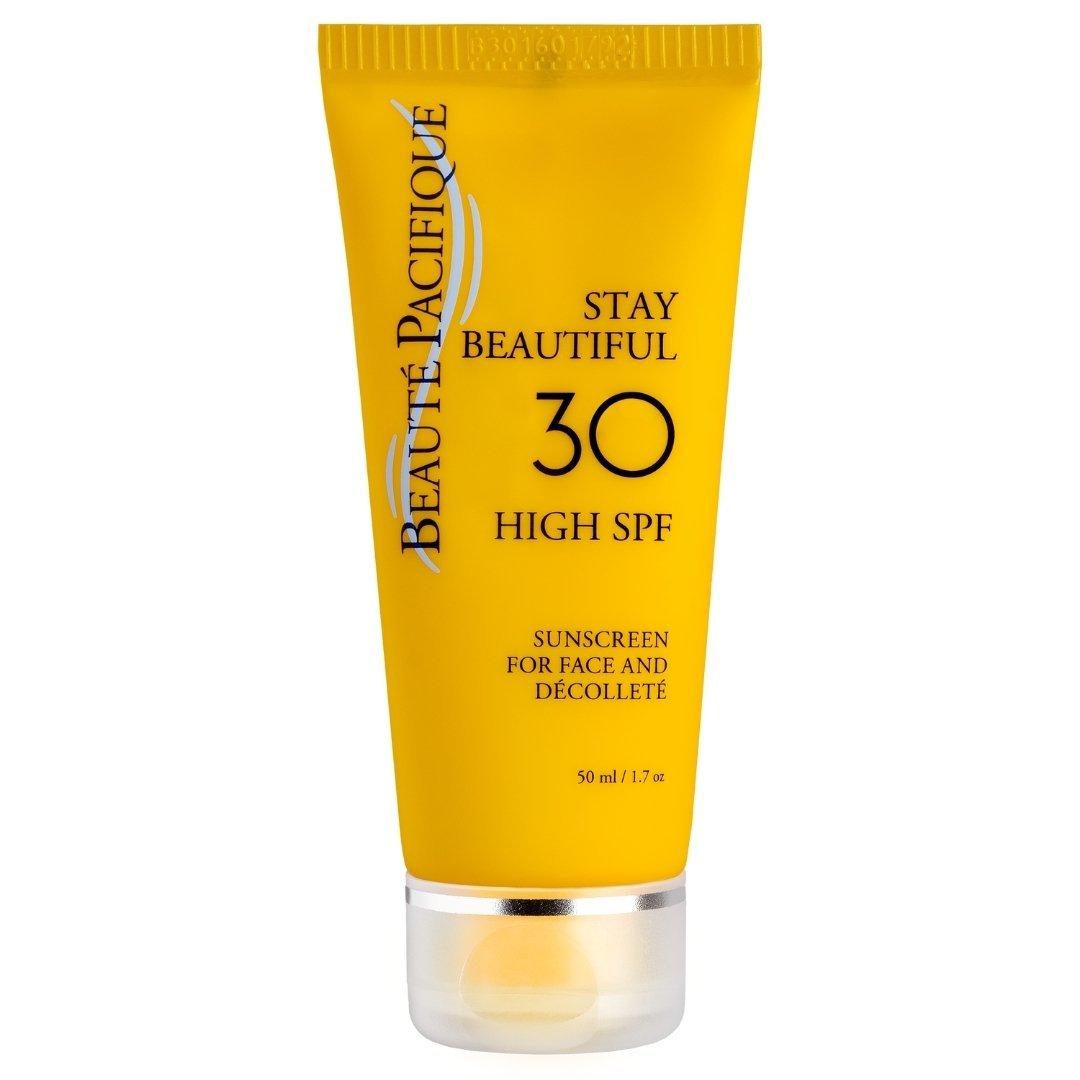Beauté Pacifique Stay Beautiful Solcreme SPF30 50ml – antialdring ansigtssolcreme