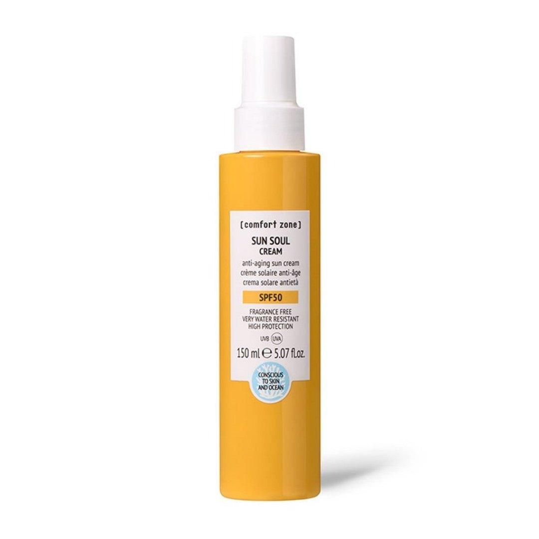 Comfort Zone Sun Soul Cream SPF50 uden parfume 150ml – kropssolcreme