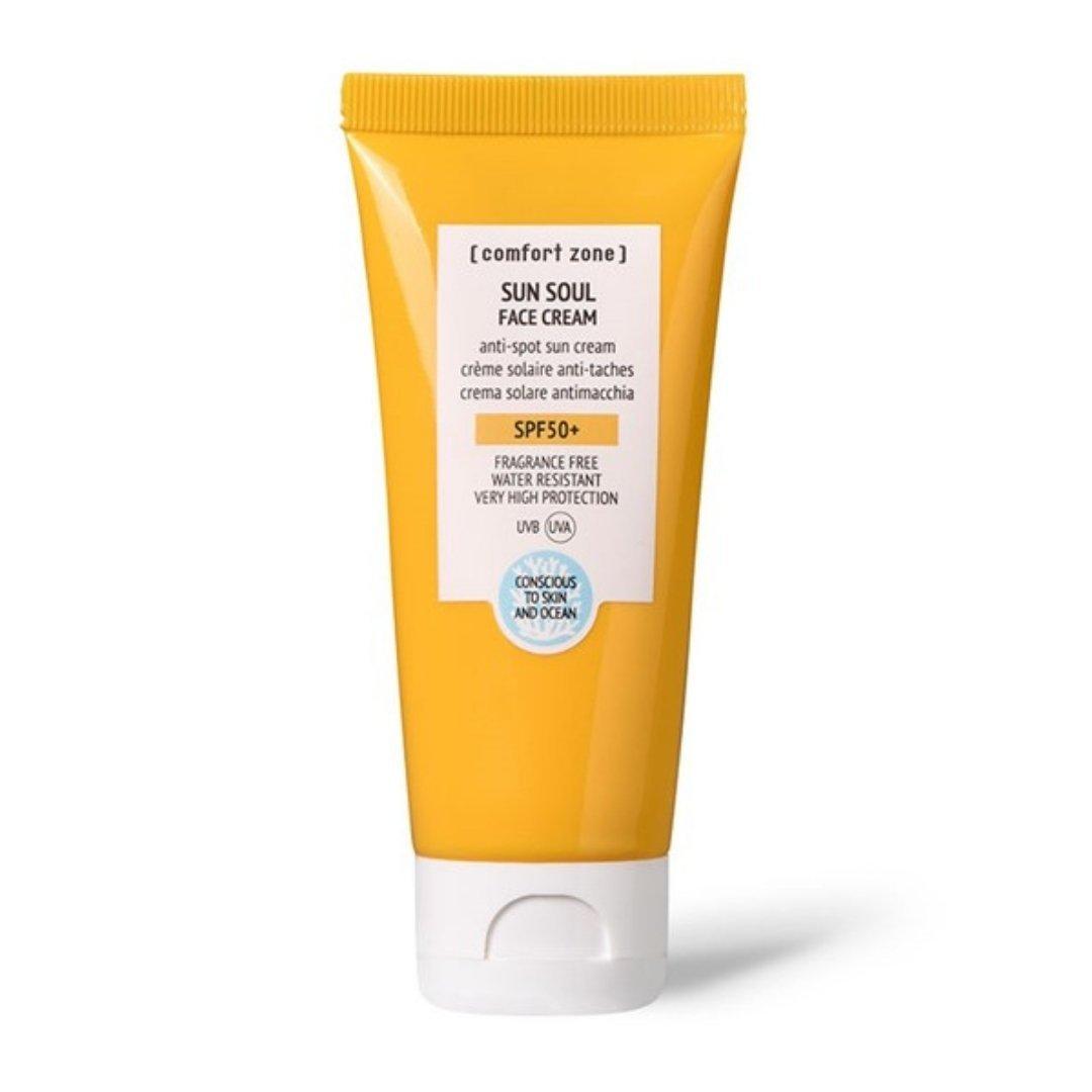 Comfort Zone Sun Soul Face Cream SPF50+ 60ml – ansigtssolcreme uden parfume