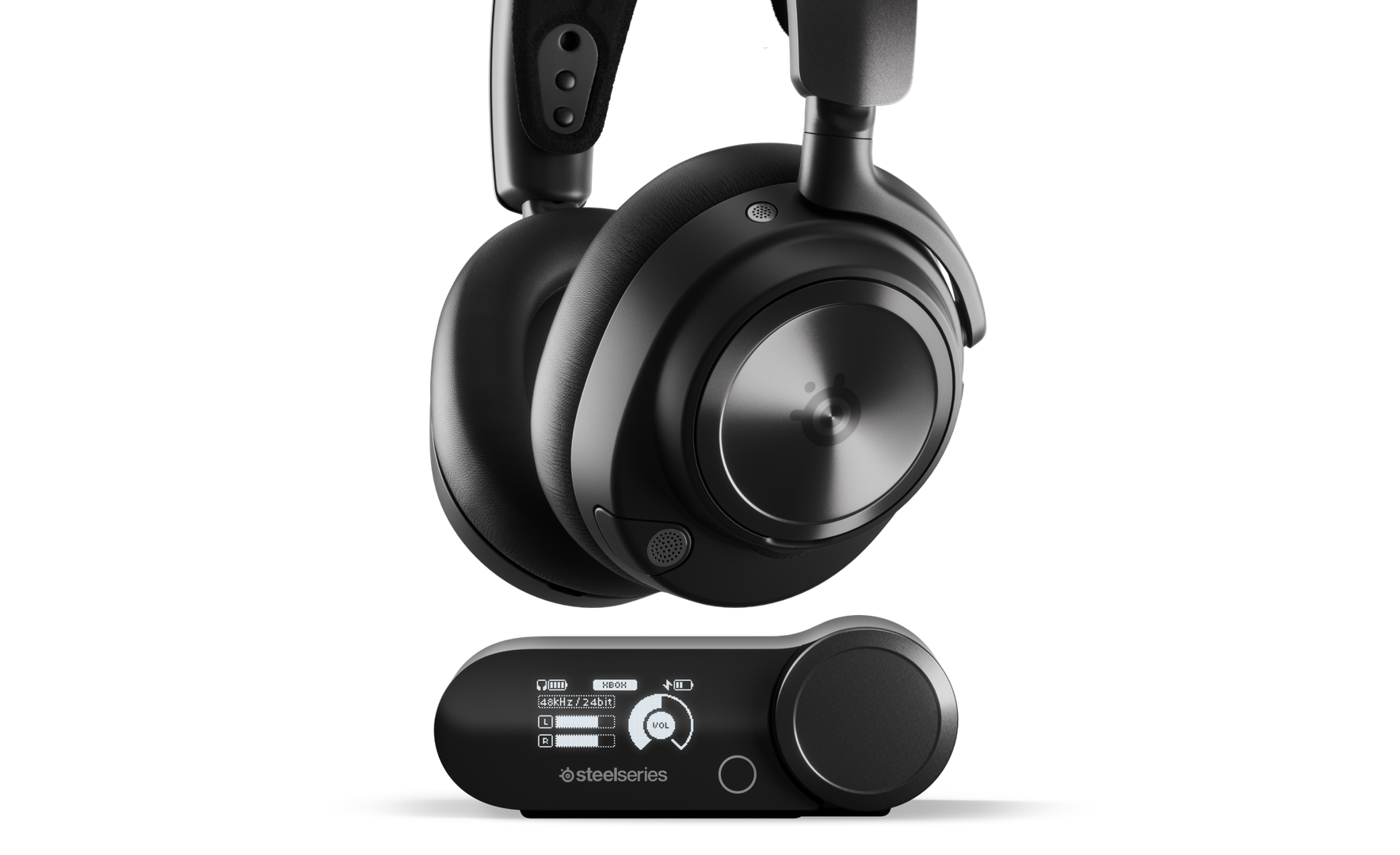 SteelSeries Arctis Nova Pro Wireless gaming headset i sort
