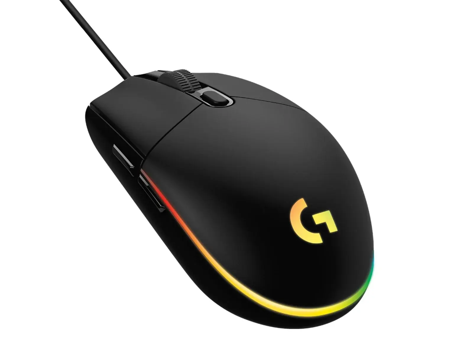 Logitech G203 LIGHTSYNC gaming mus produktbillede
