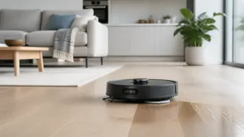 Robotstøvsuger med gulvvask