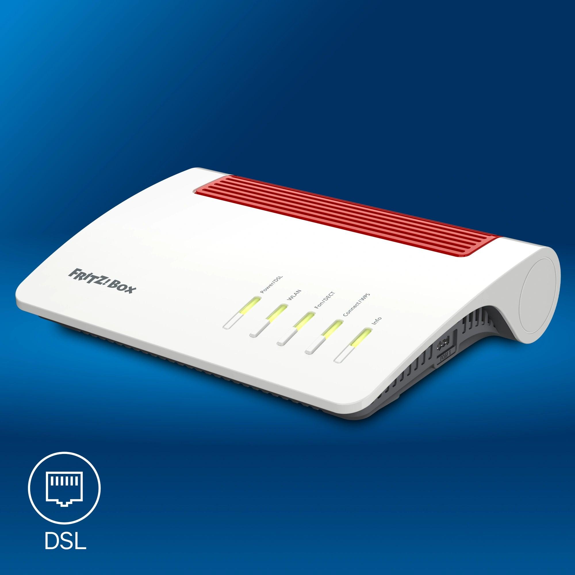 AVM FRITZ!Box 7590 AX WiFi 6 router med DSL-modem