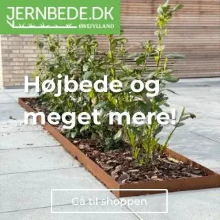 Jernbede Firkantet højbed i galvaniseret stål 105x105 cm, H47 cm produktbilde