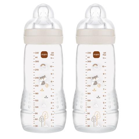 MAM Easy Active Baby Bottle 330 ml 2-pak neutral