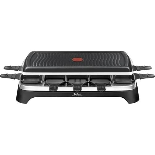 Tefal Inox & Design Raclette RE458812 med 10 pander