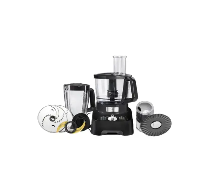 OBH Foodprocessor Double Force Pro 1000W med 3 liters skål og blenderkande