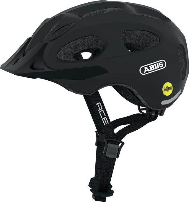 ABUS Youn-I Ace MIPS sort junior cykelhjelm