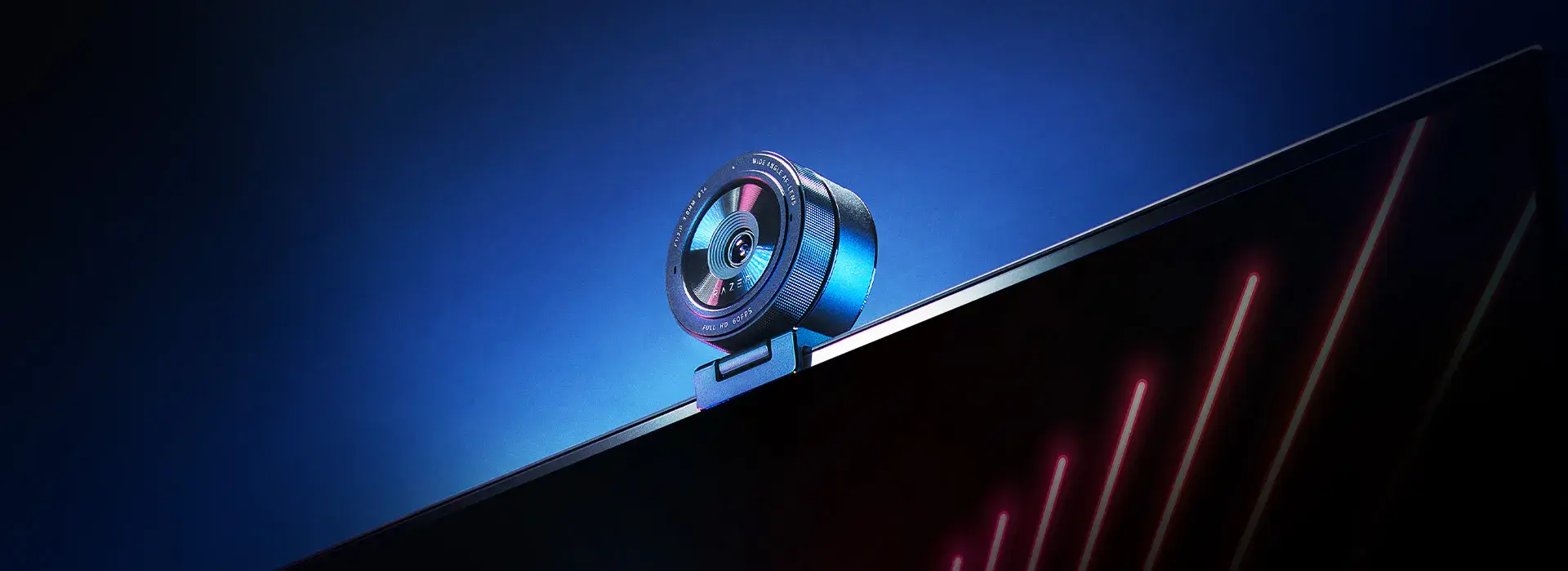 Razer Kiyo Pro streaming webcam — 1080p/60fps med stor sensor til svagt lys