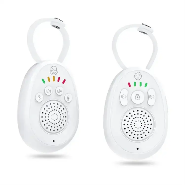 Audio Babyalarm – 300 m rækkevidde, batteri i begge enheder produktbilde