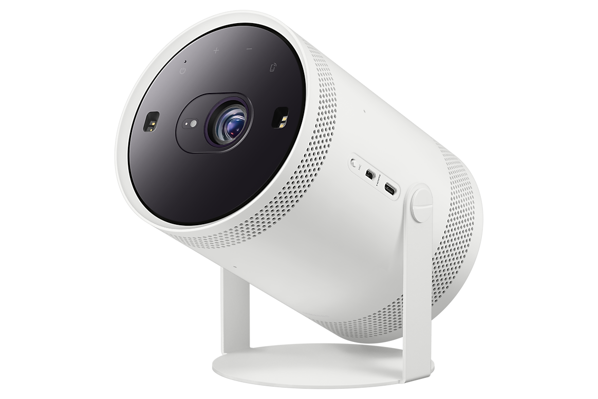 Samsung The Freestyle 2nd Gen bærbar lifestyle projektor hvid