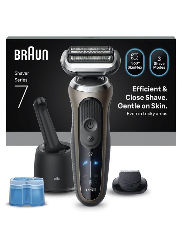 Braun Series 7 72-C7200cc barbermaskine med rensestation