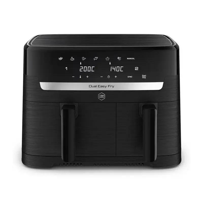 OBH Nordica Airfryer Dual Easy Fry Sort produktbilde
