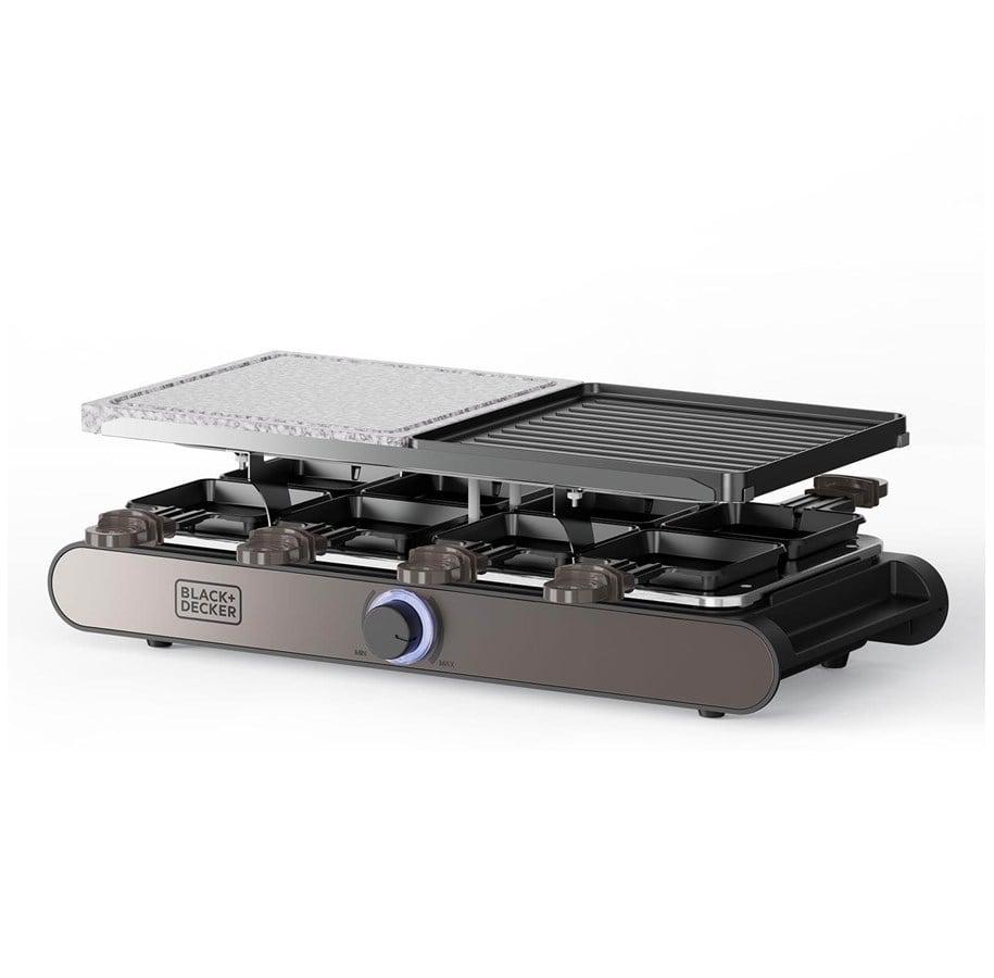 Black & Decker BXFC1400E raclettegrill i sort