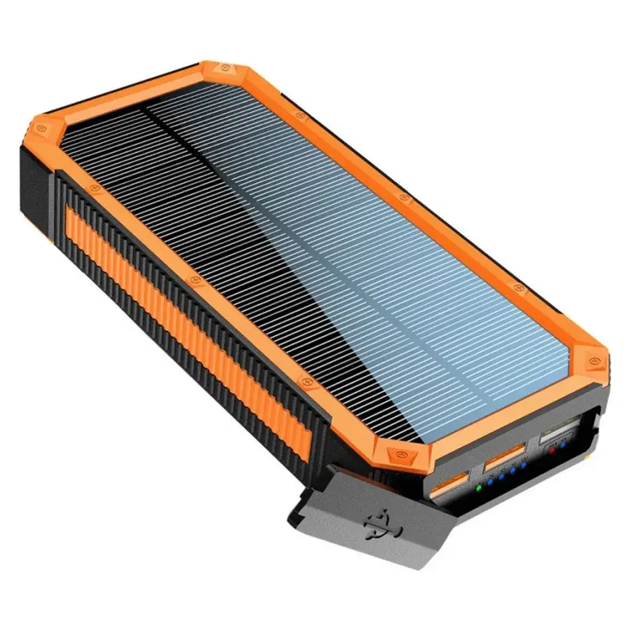 Lippa 20.000 mAh solcelle powerbank USB-C PD produktbilde